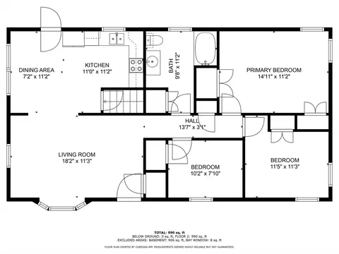 Floorplan - 2 Oswald St, Worcester, MA 01607 photo 1 of 2