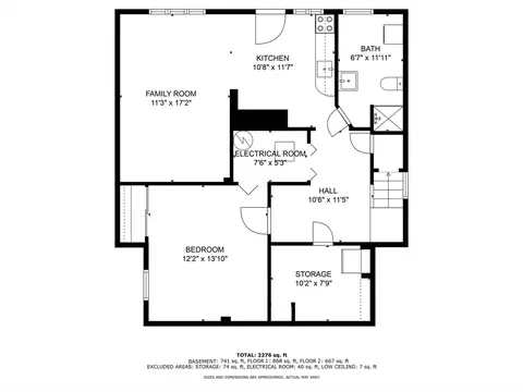 Floorplan - 70 Highland St, Reading, MA 01867 photo 1 of 4