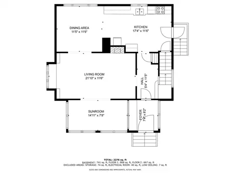 Floorplan - 70 Highland St, Reading, MA 01867 photo 2 of 4