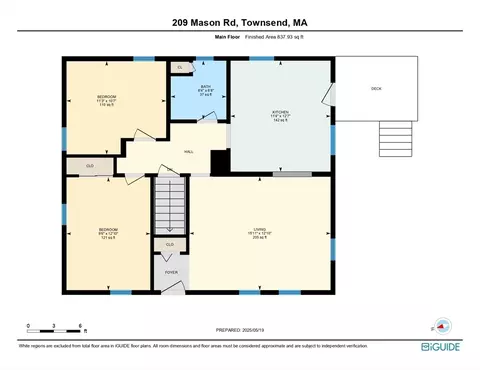 Floorplan - 209 Mason Rd, Townsend, MA 01474 photo 1 of 2