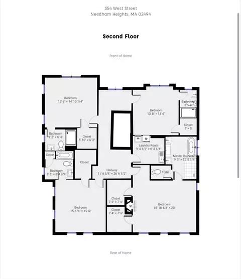 Floorplan - 354 West St, Needham, MA 02494 photo 2 of 4
