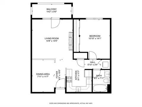 Floorplan - 38 Carter St #112, Everett, MA 02149 photo 1 of 1