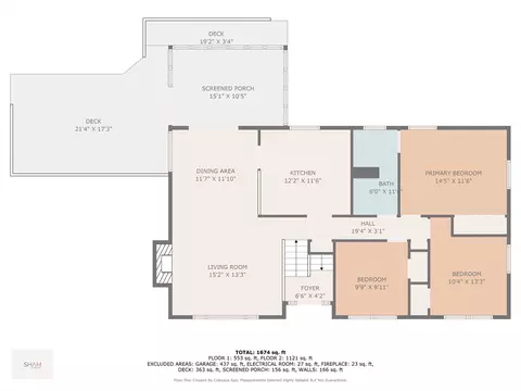 Floorplan - 547 Summer Ave, Reading, MA 01867 photo 2 of 3