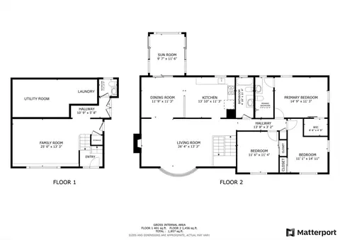 Floorplan - 126 Scott Cir, Dedham, MA 02026 photo 1 of 1