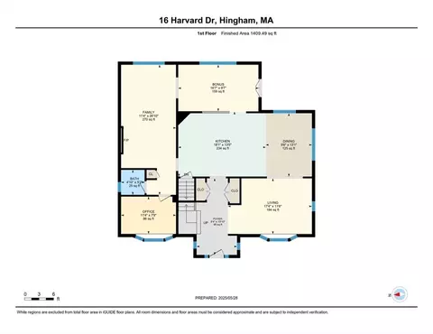 Floorplan - 16 Harvard Dr, Hingham, MA 02043 photo 1 of 3
