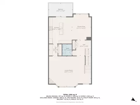 Floorplan - 5 Manor Dr #B, Hooksett, NH 03106 photo 2 of 3