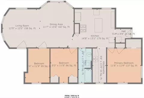 Floorplan - 14 Halmstad, Worcester, MA 01607 photo 1 of 1