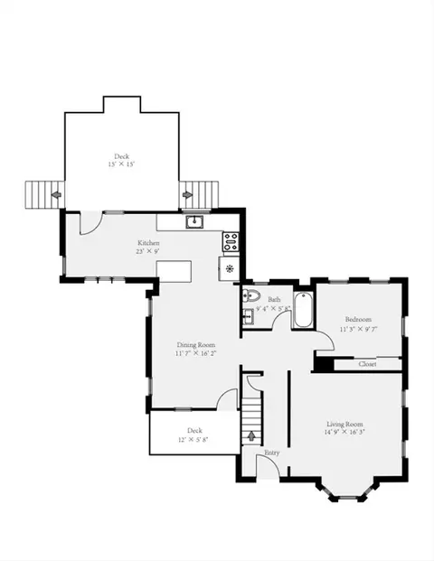 Floorplan - 5 Tremont St, Beverly, MA 01915 photo 1 of 3