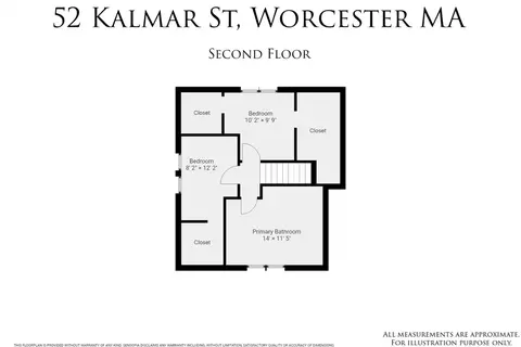 Floorplan - 52 Kalmar St, Worcester, MA 01606 photo 2 of 2