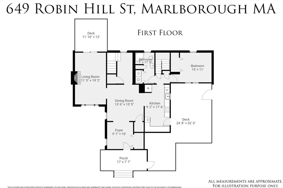 Floorplan - 649 Robin Hill St, Marlborough, MA 01752 photo 1 of 2