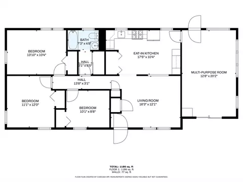 Floorplan - 20 Terry Ln E, Wareham, MA 02571 photo 1 of 1