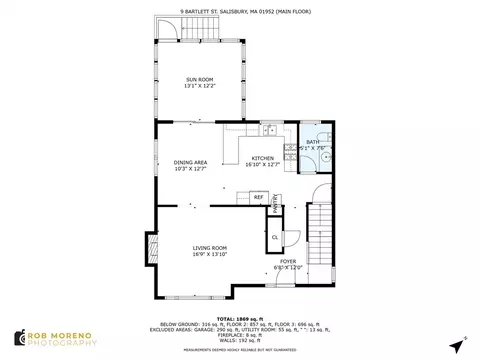 Floorplan - 9 Bartlett St, Salisbury, MA 01952 photo 1 of 4