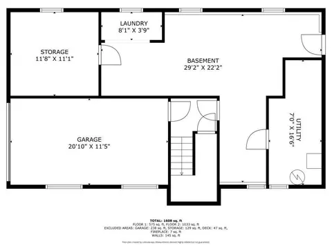 Floorplan - 152 Bridge St, Beverly, MA 01915 photo 2 of 2