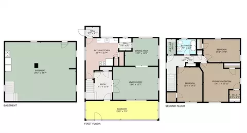 Floorplan - 19 Hillside Rd, Dedham, MA 02026 photo 1 of 1