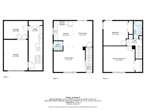 Floorplan - 721 Cambridge St #A, Fall River, MA 02721 photo 3 of 4