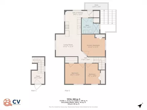 Floorplan - 15 Bennett St, Everett, MA 02149 photo 2 of 2