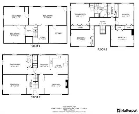 Floorplan - 33 Highgate Rd, Framingham, MA 01701 photo 1 of 1