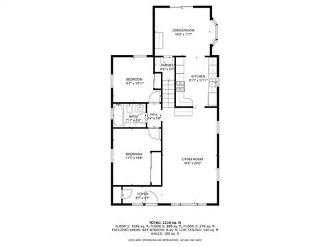 Floorplan - 28 Gregg St, Beverly, MA 01915 photo 1 of 3