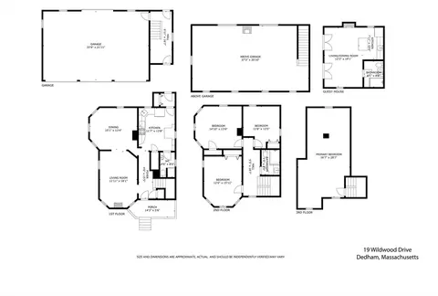 Floorplan - 8 Gibson Ave, Dedham, MA 02026 photo 1 of 1