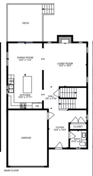 Floorplan - 71 Hooper Rd, Dedham, MA 02026 photo 2 of 4