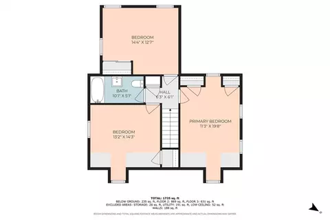 Floorplan - 10 Trinity Ave, Worcester, MA 01605 photo 2 of 3
