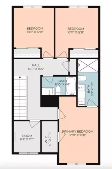 Floorplan - 740 Burncoat St, Worcester, MA 01606 photo 2 of 3