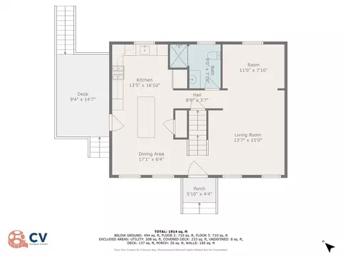 Floorplan - 161 Brook St, Dracut, MA 01826 photo 2 of 4