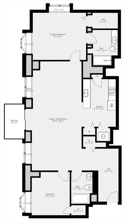 Floorplan - 12 Russell Rd #303, Wellesley, MA 02482 photo 1 of 1