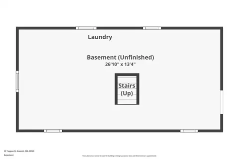 Floorplan - 7 Montrose St, Everett, MA 02149 photo 2 of 4