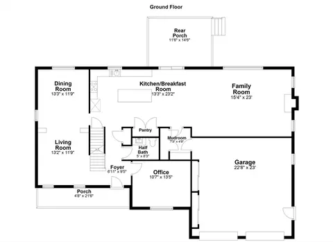 Floorplan - 32 Bear Hill Rd, Dunstable, MA 01827 photo 1 of 3
