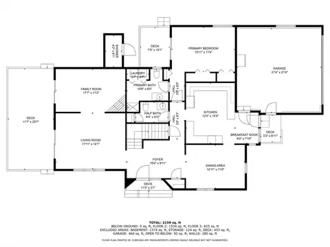 Floorplan - 4 Florence Ave, Mashpee, MA 02649 photo 1 of 2