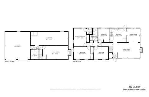 Floorplan - 102 Smith Dr, Westwood, MA 02090 photo 1 of 1