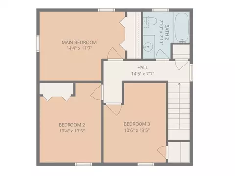 Floorplan - 96 Spring St, Walpole, MA 02081 photo 7 of 9