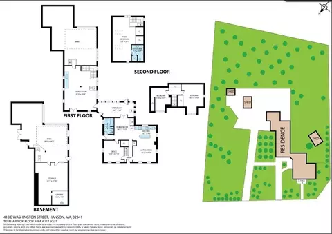Floorplan - 418 E Washington St, Hanson, MA 02341 photo 1 of 1