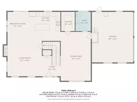 Floorplan - 547 Mockingbird Ln, Dighton, MA 02715 photo 2 of 4