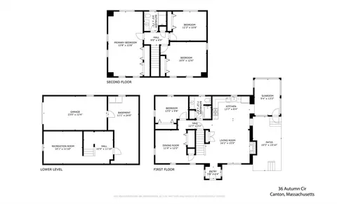 Floorplan - 36 Autumn Cir, Canton, MA 02021 photo 1 of 1