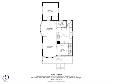 Floorplan - 98 Bradford St, Everett, MA 02149 photo 1 of 3