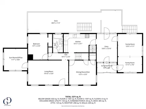 Floorplan - 10 Oak St, Wareham, MA 02571 photo 2 of 4