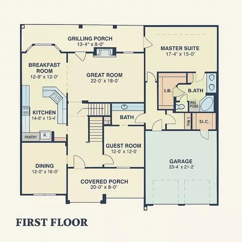 Floorplan - 48 Pinehurst St, Franklin, MA 02038 photo 1 of 3