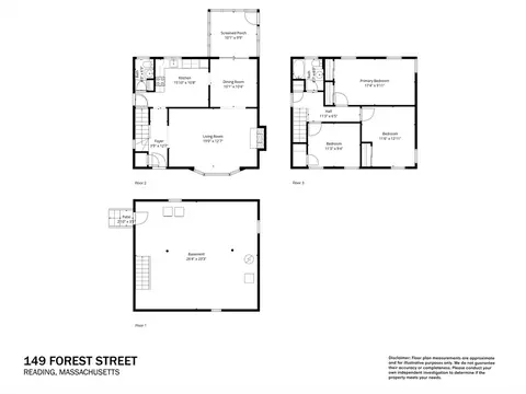 Floorplan - 149 Forest St, Reading, MA 01867 photo 4 of 4