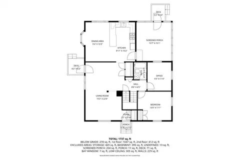 Floorplan - 36 Smith Rd, Hingham, MA 02043 photo 1 of 4