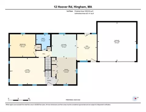 Floorplan - 12 Hoover Rd, Hingham, MA 02043 photo 1 of 4
