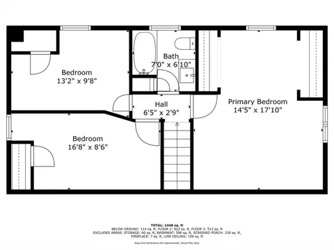 Floorplan - 14 Spring St, Hingham, MA 02043 photo 2 of 3