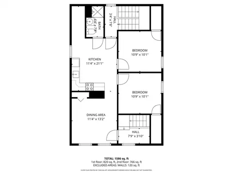 Floorplan - 48 Esther St, Worcester, MA 01607 photo 4 of 4