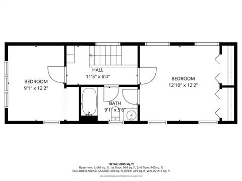 Floorplan - 357 Concord St, Gloucester, MA 01930 photo 2 of 4