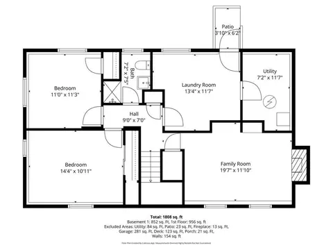 Floorplan - 13 Potter Rd, Framingham, MA 01701 photo 2 of 3