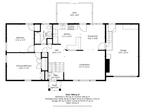 Floorplan - 13 Potter Rd, Framingham, MA 01701 photo 1 of 3