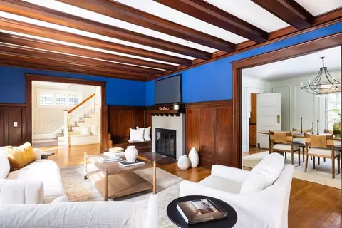 Living - 323 Clark Rd, Brookline, MA 02445 photo 2 of 3