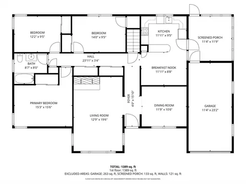 Floorplan - 31 Webster Ave, Beverly, MA 01915 photo 1 of 1
