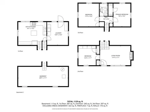 Floorplan - 356 Central St, Framingham, MA 01701 photo 5 of 5